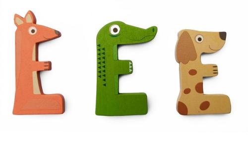 deurletter-naamletters-dieren E