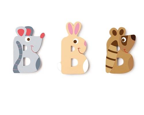 deurletters-naamletters-dieren-B