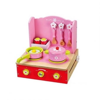 fornuisje roze opklapbaar