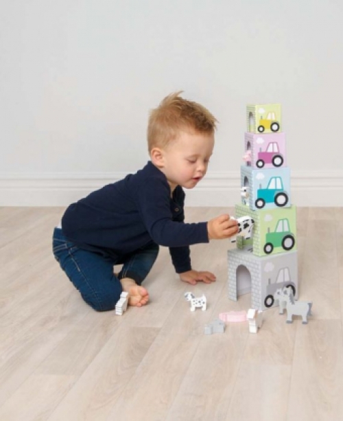 3 D Stapelpuzzel Dieren Jungle