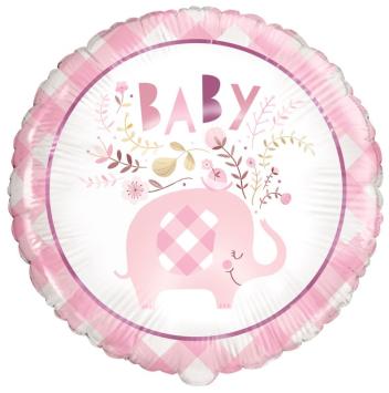 folieballon-baby-roze-olifant