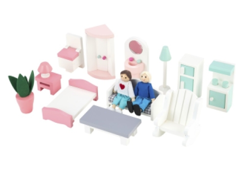 houten Poppenhuis Cottage meubels